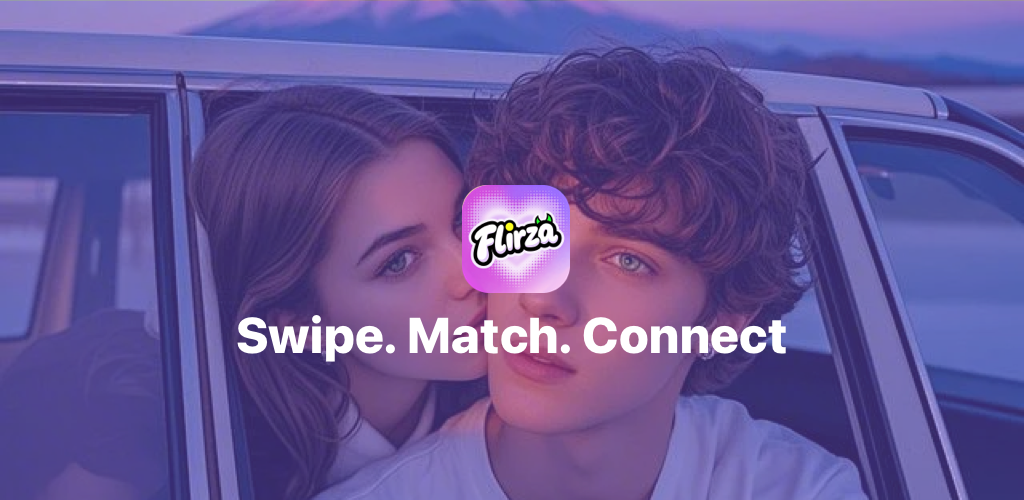 Flirza – Chat & Meet Singles background