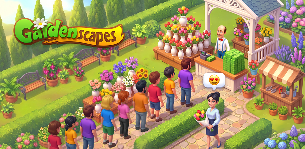 Gardenscapes background