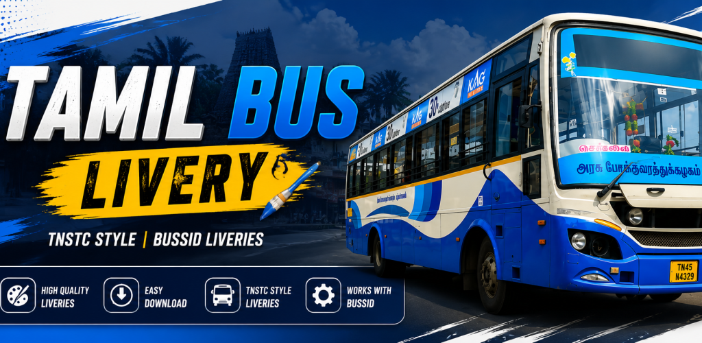 Tamil Bus Mods & Liverys background